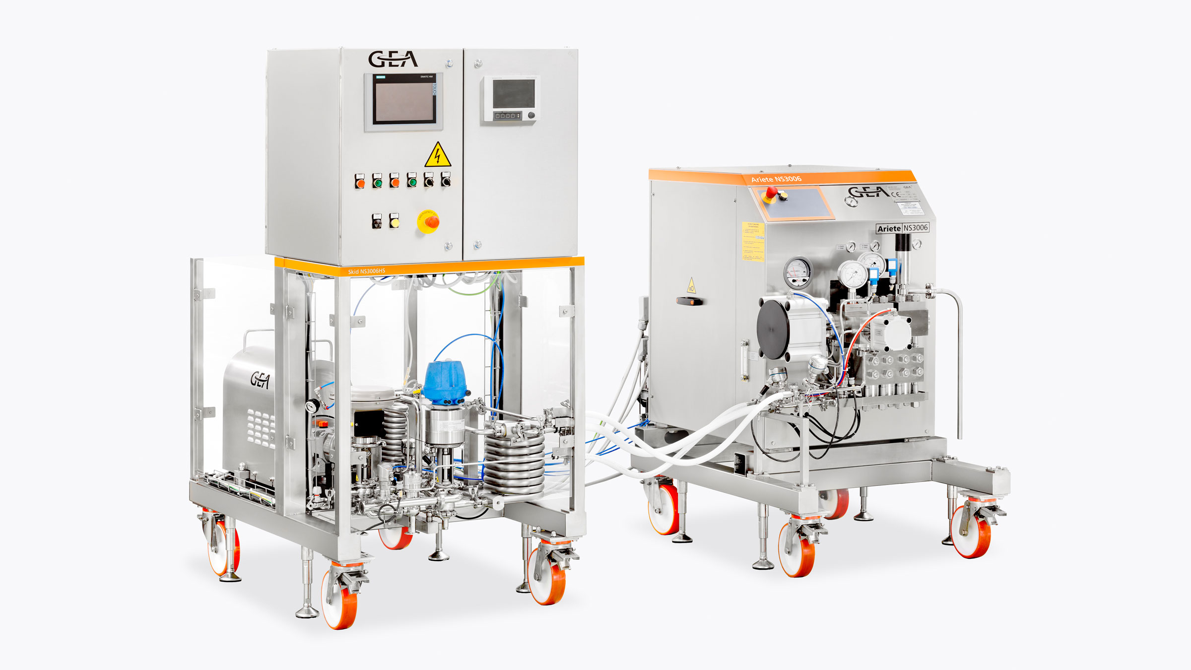 Homogenisierer Pharma-Skid-Folie