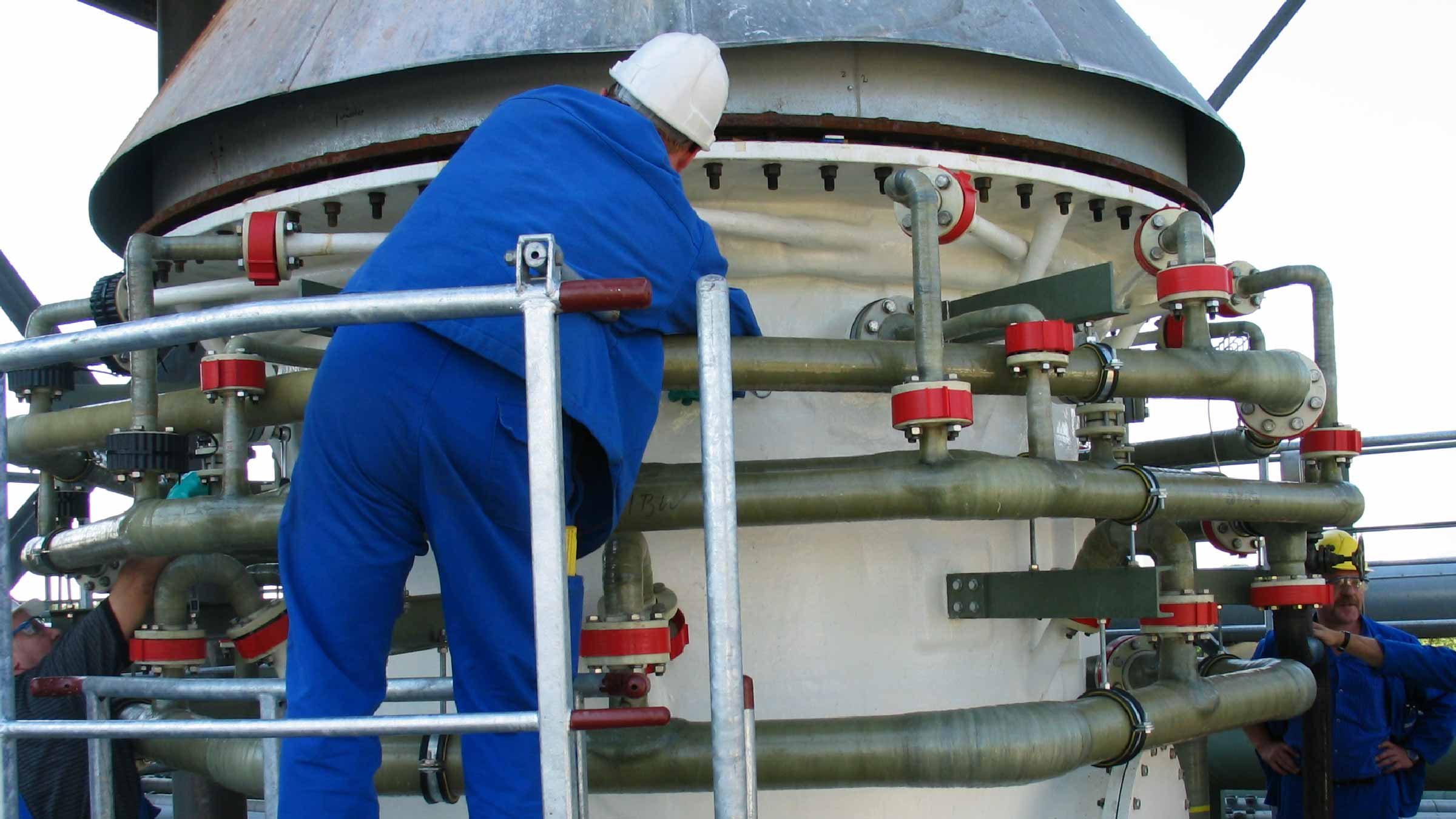 hot-gas-quench-system-installation