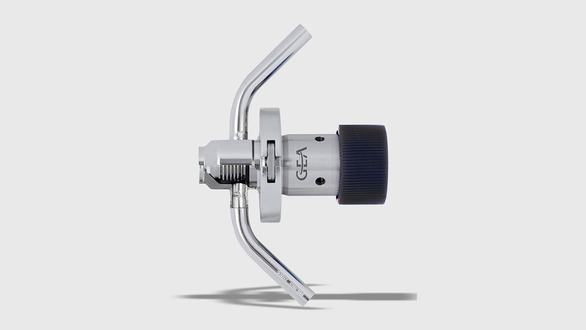 Probenahmeventil Aseptomag® PV – Edelstahlbälge und manuelle Betätigung