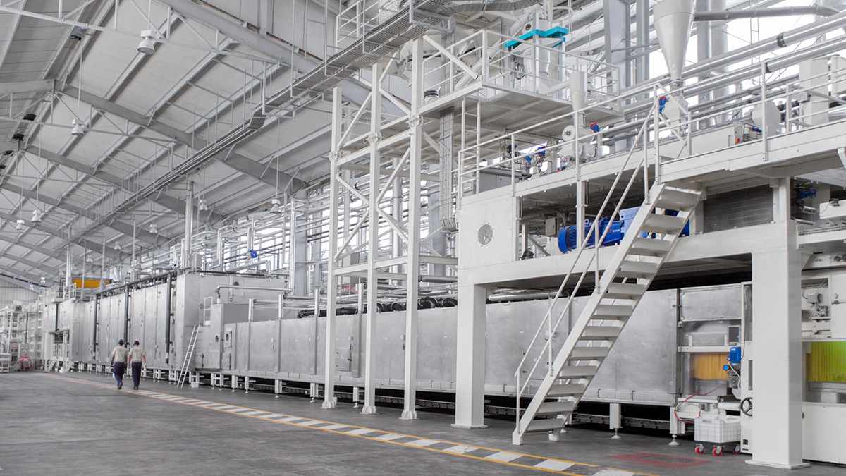 Long-cut pasta - Multi tier production line 2