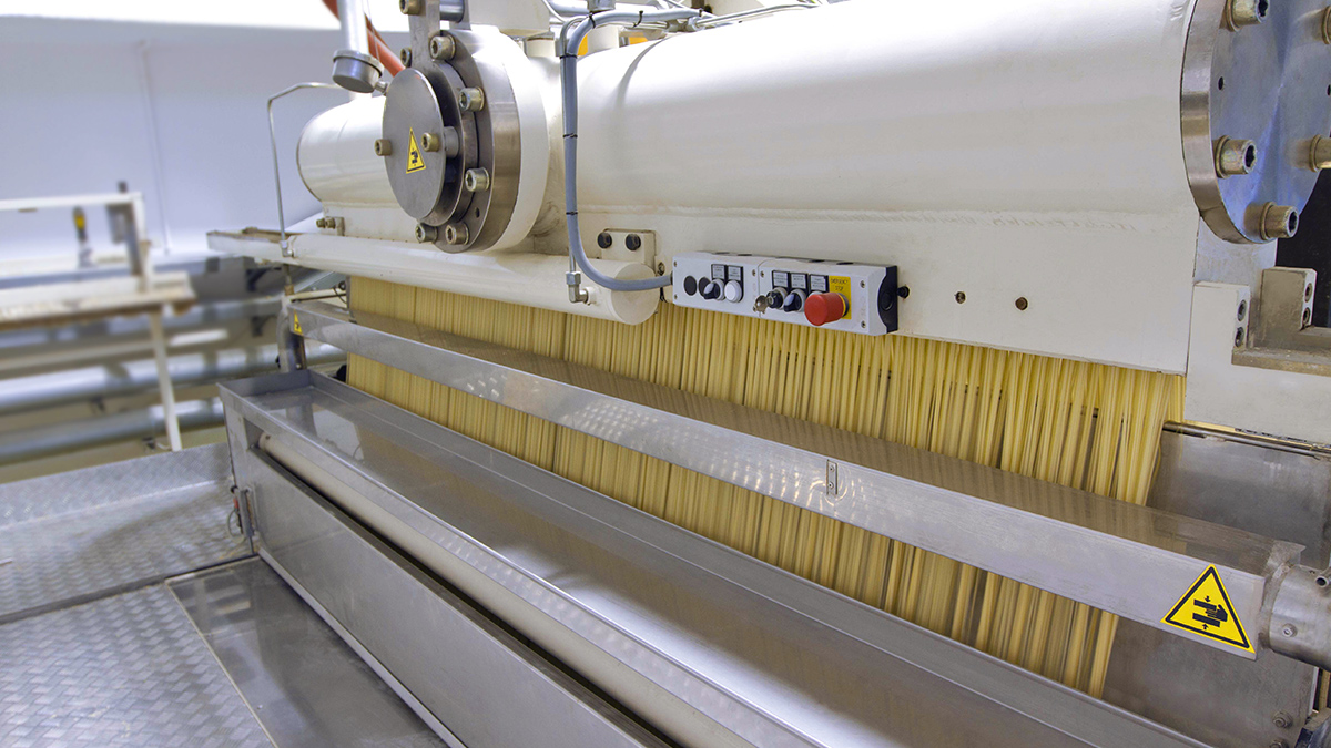 Long-cut pasta - Single tier production line
