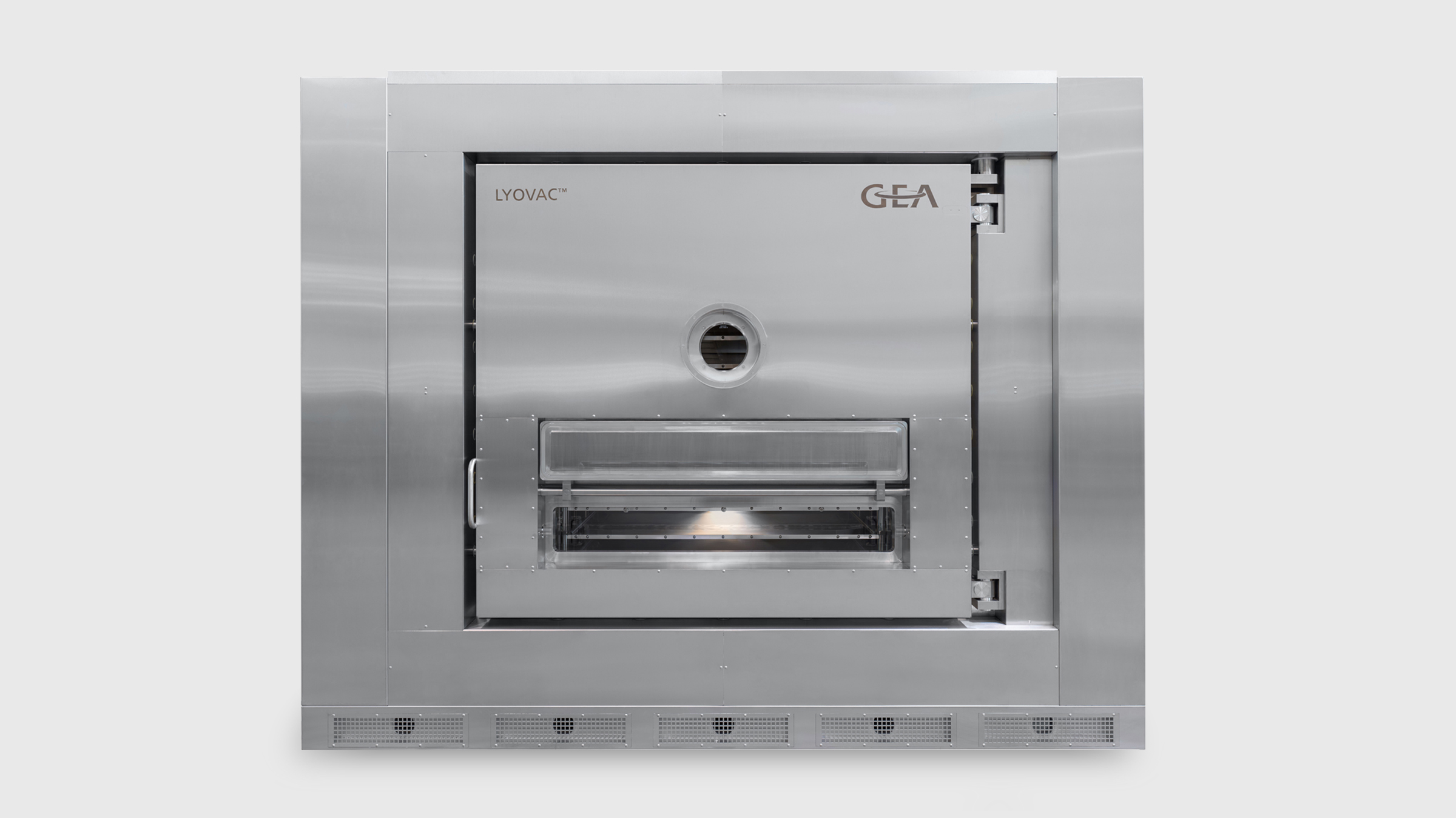 LYOVAC Freeze dryer slot door open