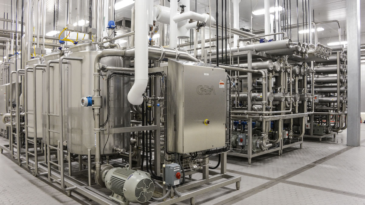 Membrane filtration plant