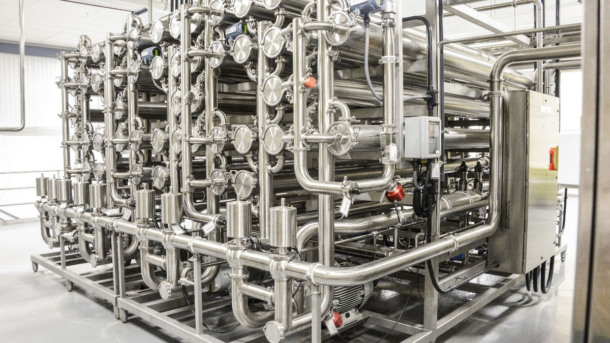 Membrane filtration plant