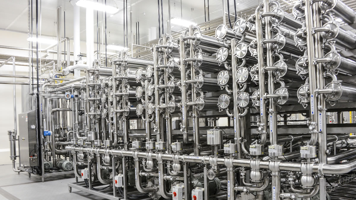 Membrane filtration plant