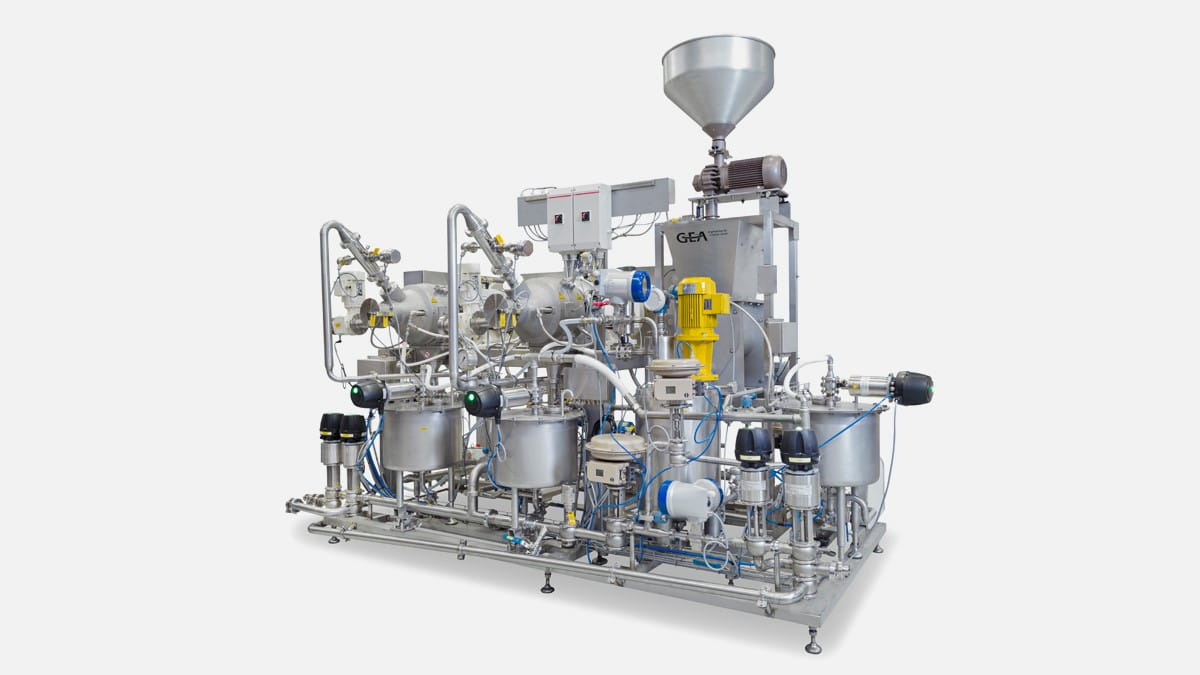 GEA MicroWet grinding system