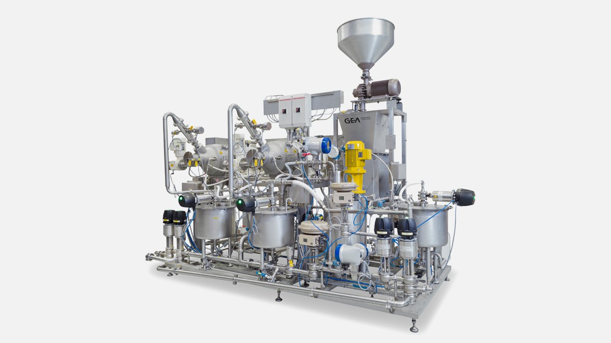 GEA MicroWet grinding system