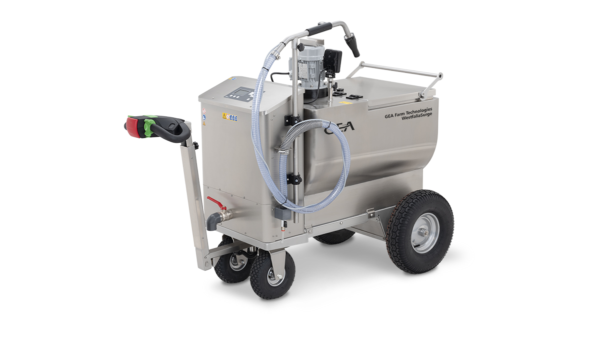 GEA DairyFeed F4650، وحدة تغذية العجول المتنقلة