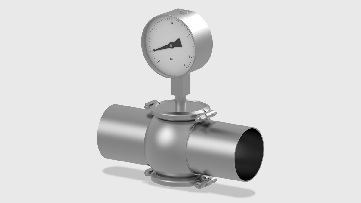 VARIVENT® Pressure gauge TPIA