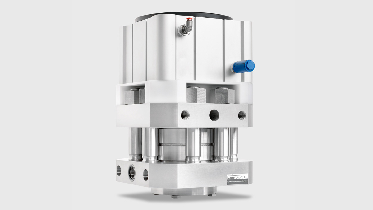 Homogenizing NanoVALVE®HP