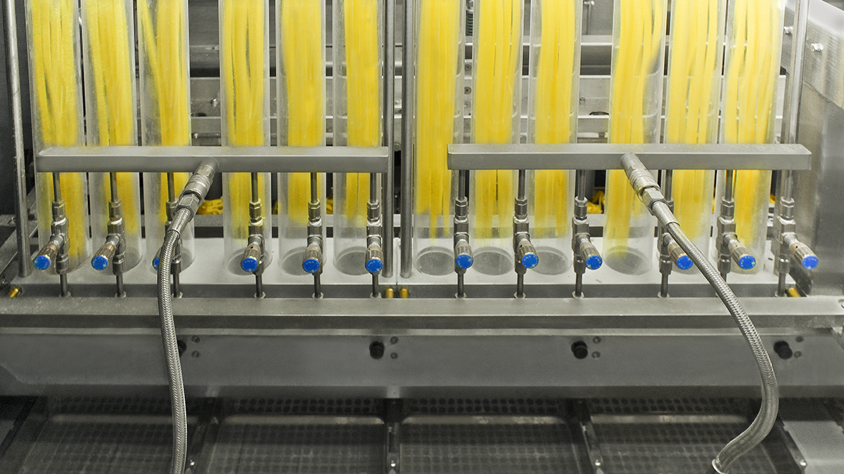 Nest-shaped pasta - Nidomatic production line 2 