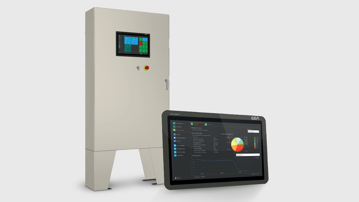 GEA Omni Control Panel für vollständige Systemsteuerung