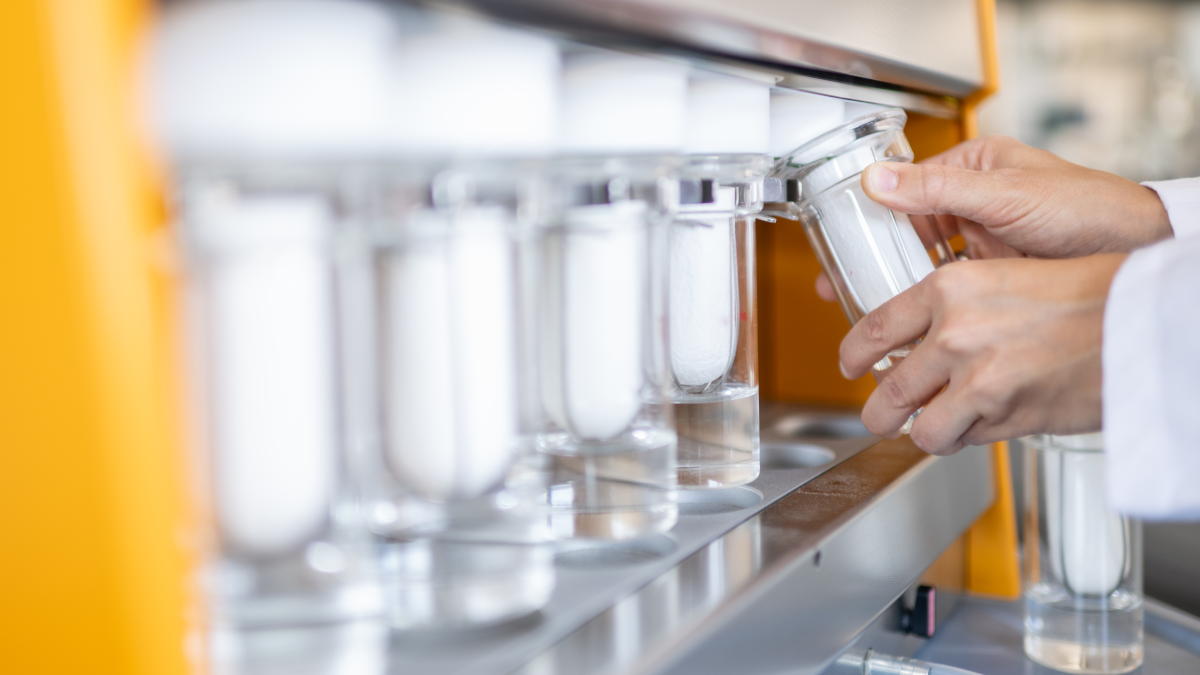 Test in the laboratory