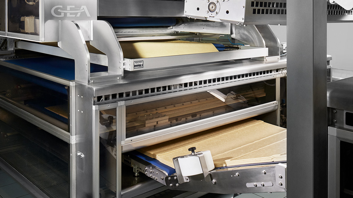 Sheeting lines equipment for bakery