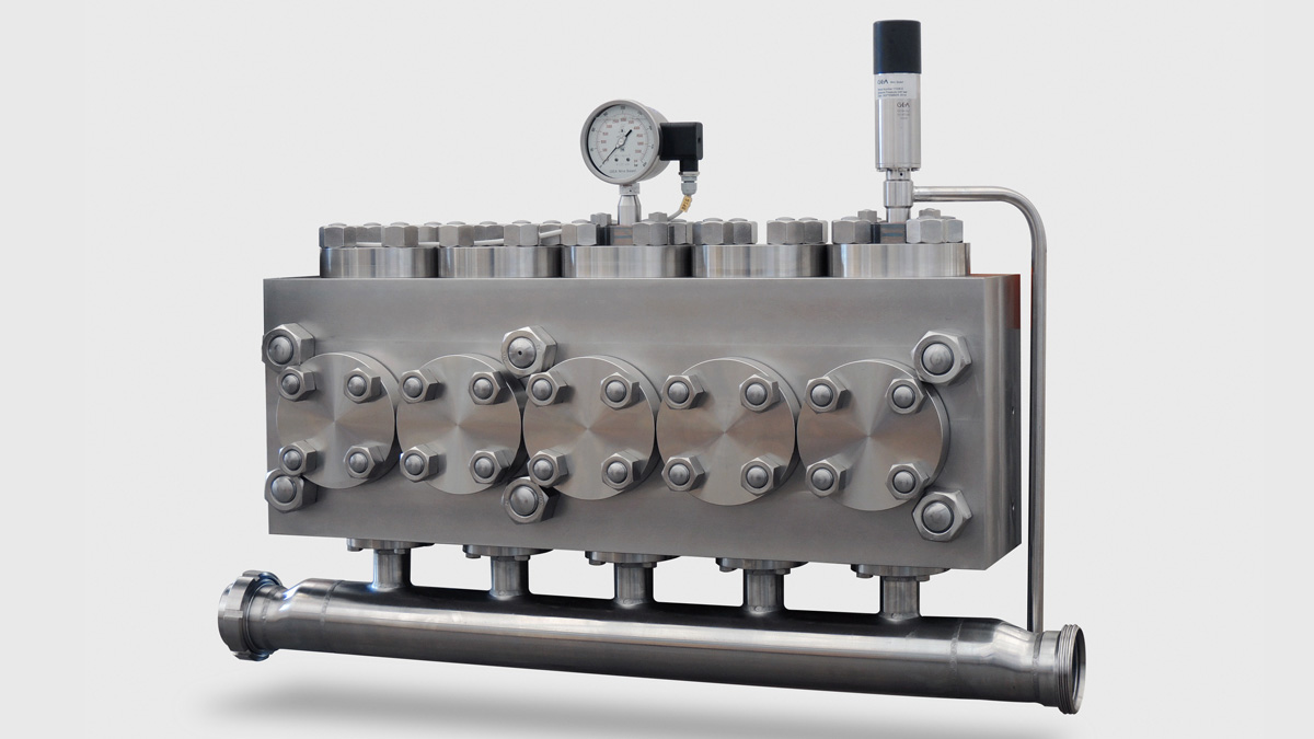 Homogenizer Compression Block Standard