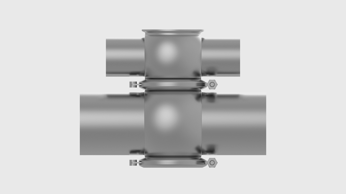Example mix-matched valve housing