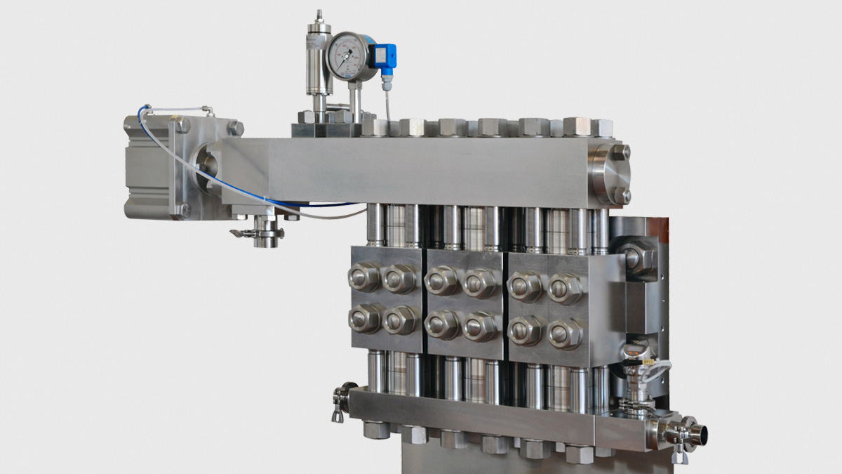 Homogenisierer-Kompressionsblock VHP