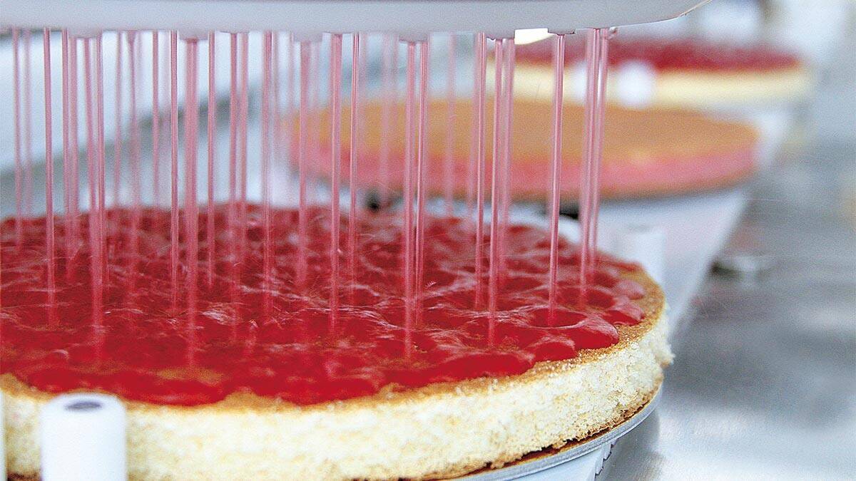 layer cakes depositors