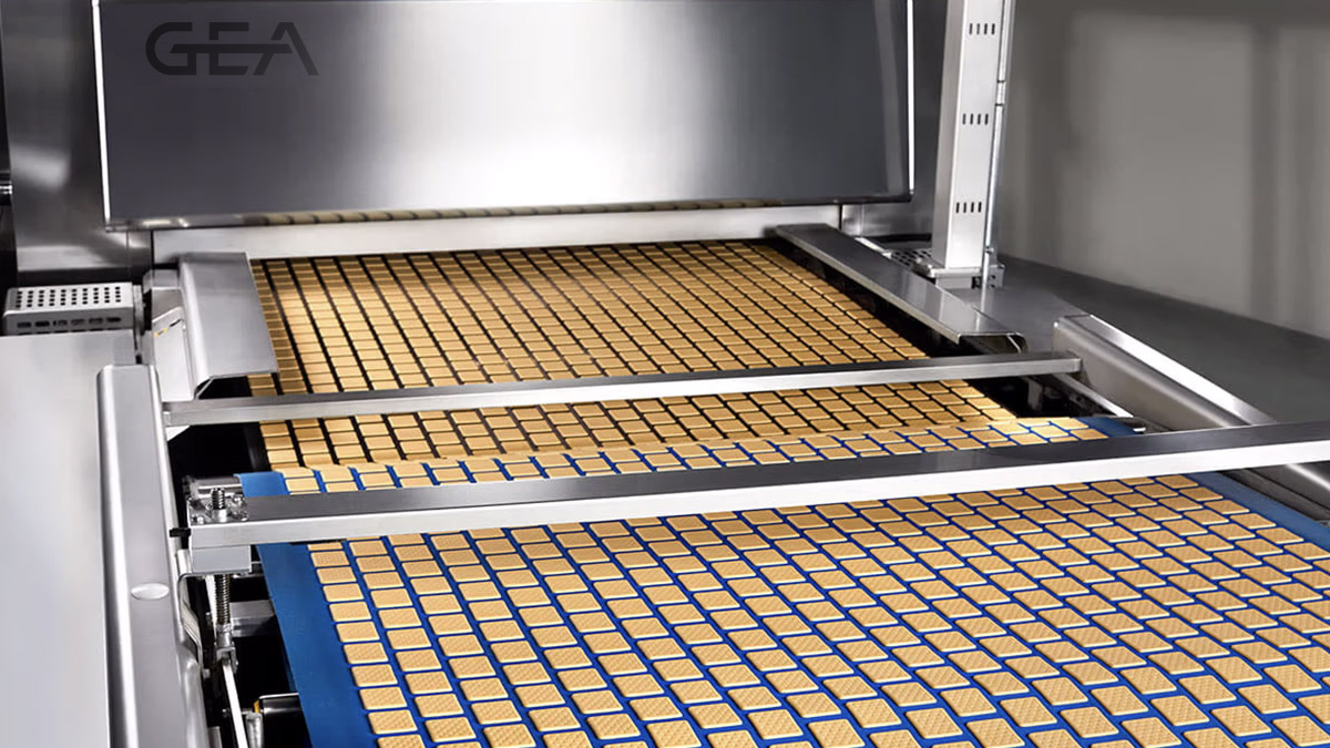 Baking conveyor system
