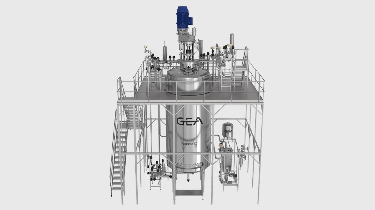 Axenic C bioreactor for cell cultures