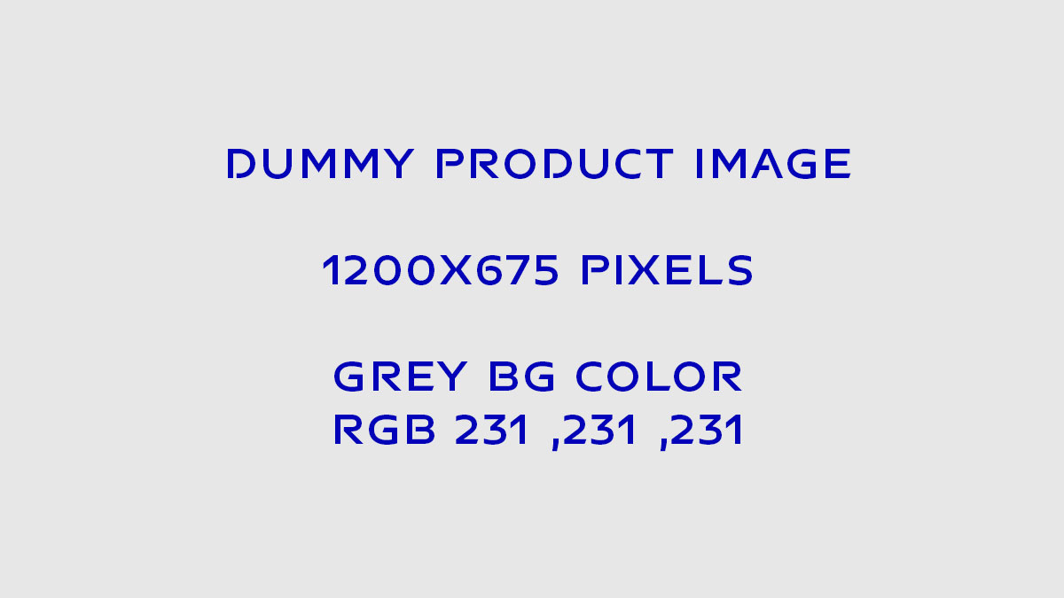 Dummy produt page