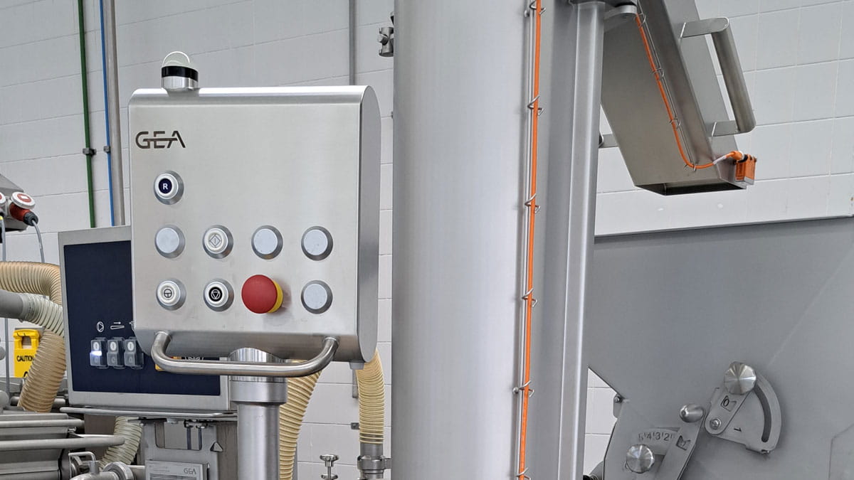 GEA BreadingFeeder Automatic Crumb Filling Signal Hopper Below Level