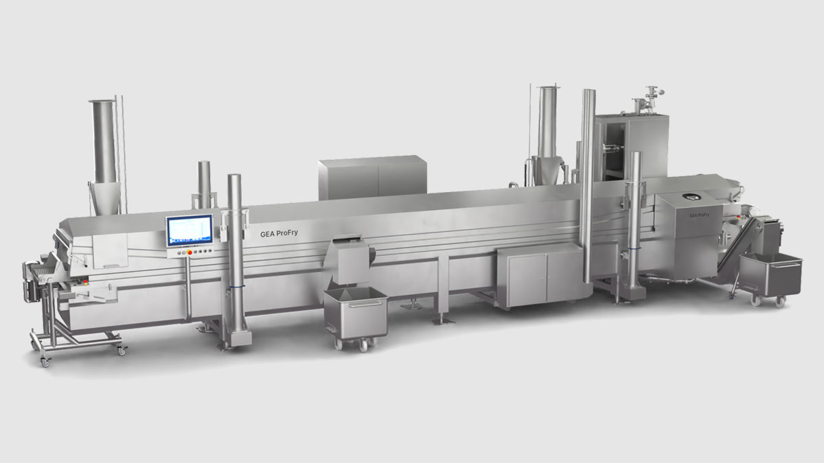 GEA ProFry industrial fryer with data-driven insights