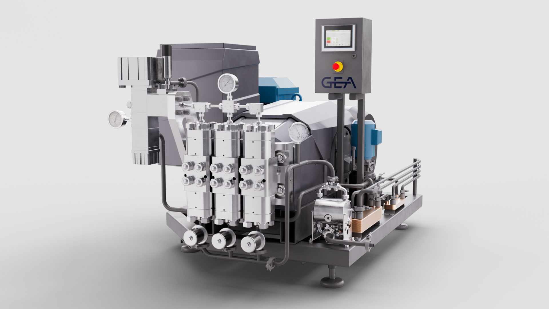 Rhino homogenizer and radial collider