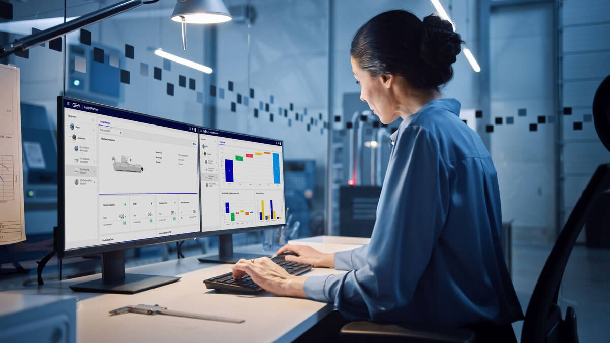 GEA InsightPartner data-driven insights for food production