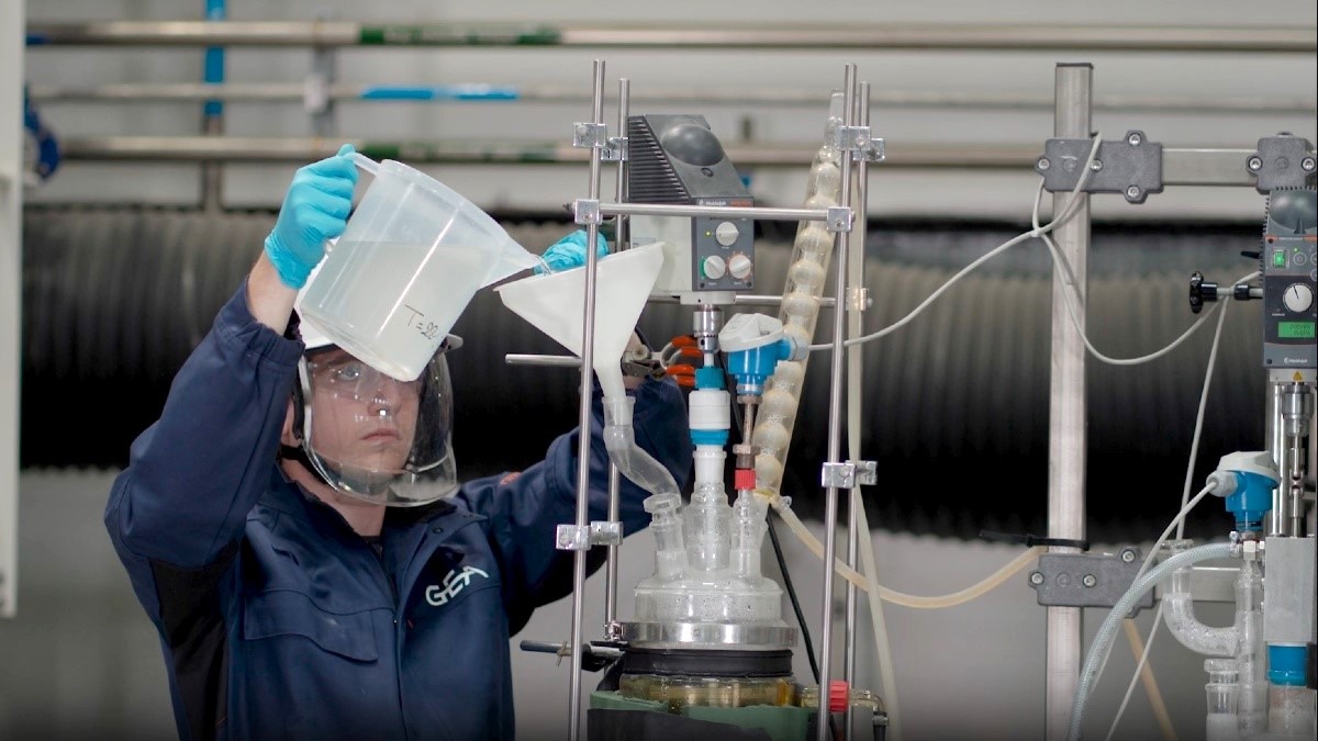 GEA pet crystallization testing facility in France